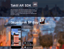 Tablet Screenshot of departuresapp.com